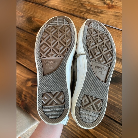 Converse Chuck Taylor Casual olive green  Canvas Sneakers, men’s 9, women’s 11 - Picture 6 of 8
